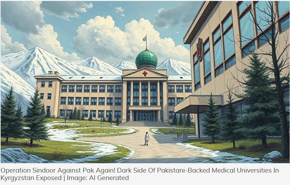 Operation Sindoor Against Pak Again! Dark Side Of Pakistani-Backed Medical Universities In Kyrgyzstan Exposed